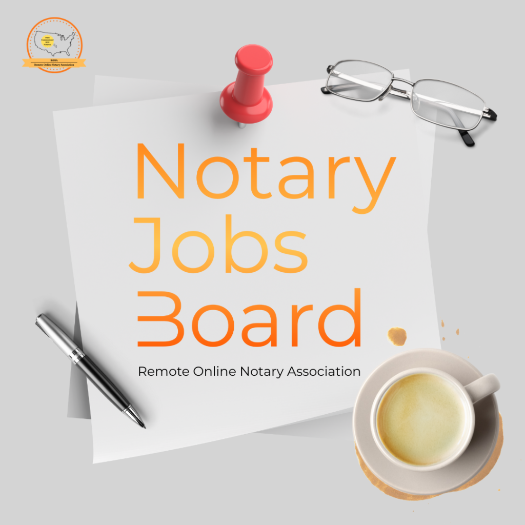 Notary Job Board