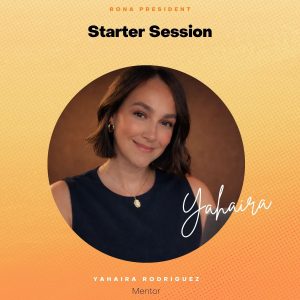 Photo of Yahaira Rodriguez for Starter Session mentorship
