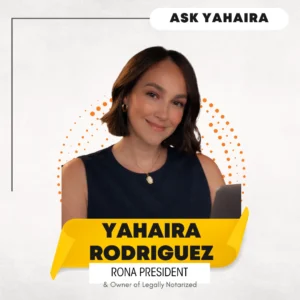 Ask Yahaira: Written Answer