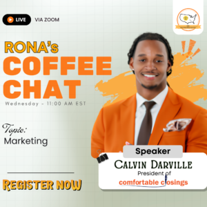 RONA's Coffee Chat - September 16, 2026 Wednesday