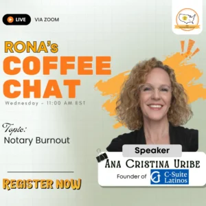 RONA's Coffee Chat - October 7, 2026 Wednesday