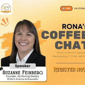 RONA's Coffee Chat - July 8, 2026 Wednesday