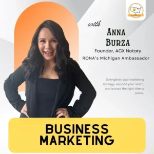 Business Marketing with Anna Burza