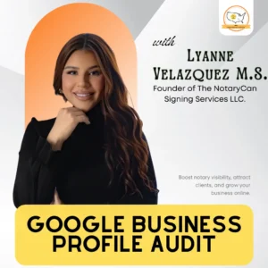 Google Business Profile Audit with Lyanne