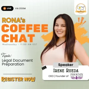 RONA's Coffee Chat - September 2, 2026 Wednesday