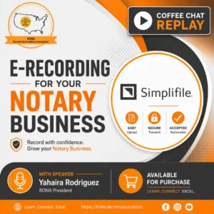 E-Recording for your Notary Business with Yahaira Rodriguez