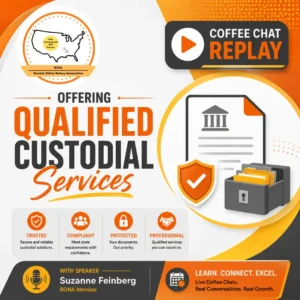 Offering Qualified Custodial Services with Suzanne Feinberg