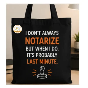 Last-Minute Notary Tote